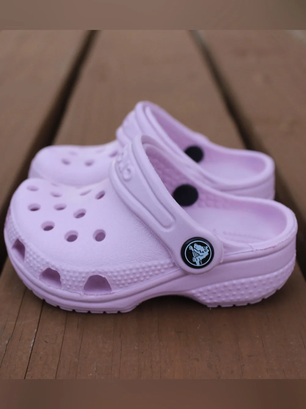 Crocs Light Purple Toddler Classic Clogs Sz 2/3